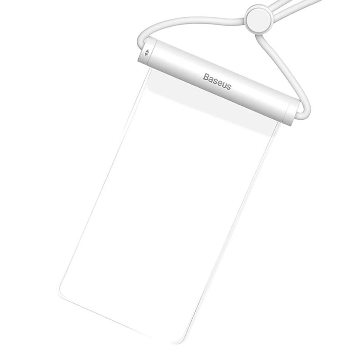 Vandeniui Atsparus Dėklas 7,2&#039;&#039; Telefonui Su Cilindriniu Užsegimu Ipx8 Aquaglide - Baltas