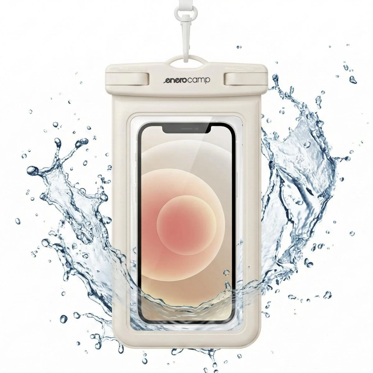 Vandeniui Atsparus Telefono Dėklas 12x12,5 Cm Pvc Enero Camp