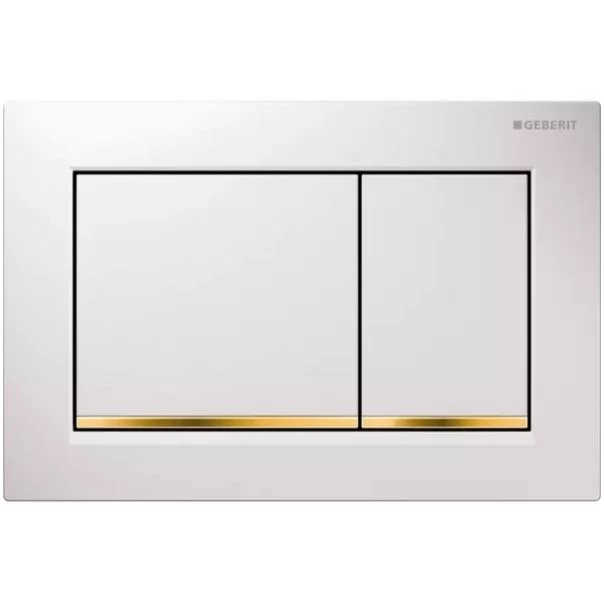 Vandens nuleidimo mygtukas Geberit Omega 30, baltas 115080KK1