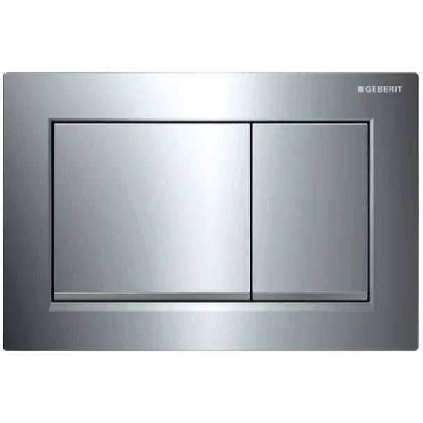 Vandens nuleidimo mygtukas Geberit Omega 30, chromas 115080KH1
