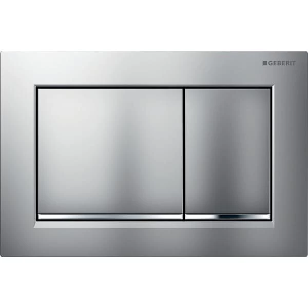 Vandens nuleidimo mygtukas Geberit Omega 30, matinis chromas 115080JQ1