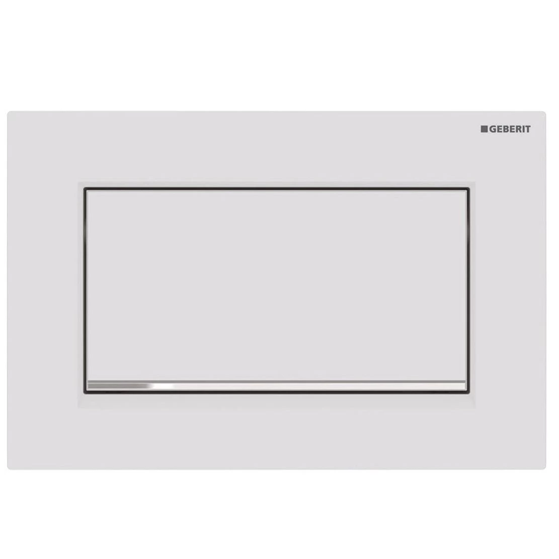 Vandens nuleidimo mygtukas Geberit Sigma 30, baltas matinis 115893JT1
