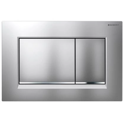 Vandens nuleidimo mygtukas Geberit Sigma 30, matinis chromas 115883KH1
