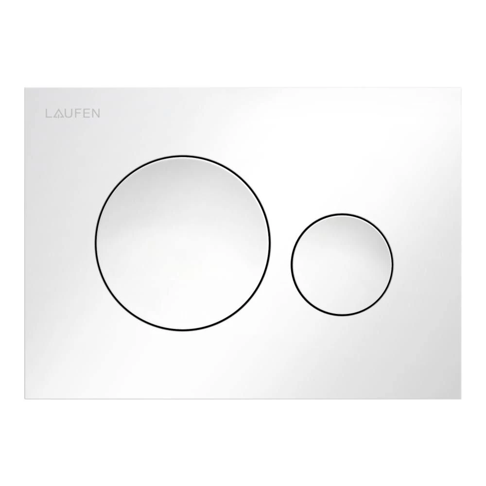 Vandens nuleidimo mygtukas Laufen Ineo Moon H9001140000001, baltas