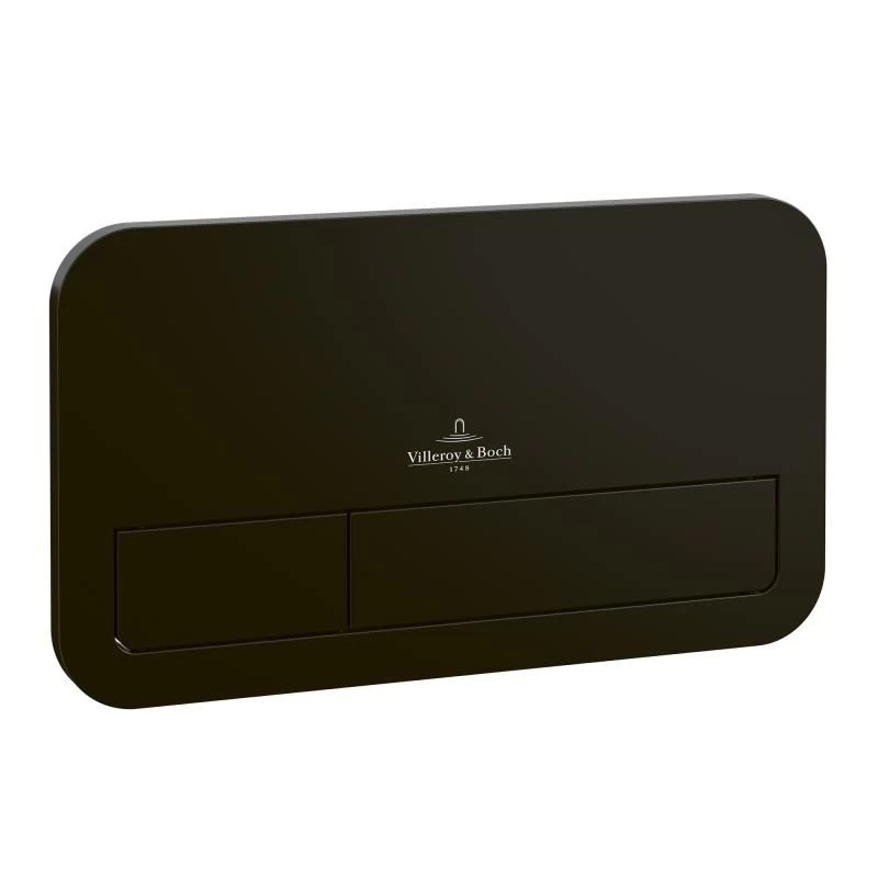 Vandens nuleidimo mygtukas Villeroy &amp; Boch ViConnect, juodas 922490AN