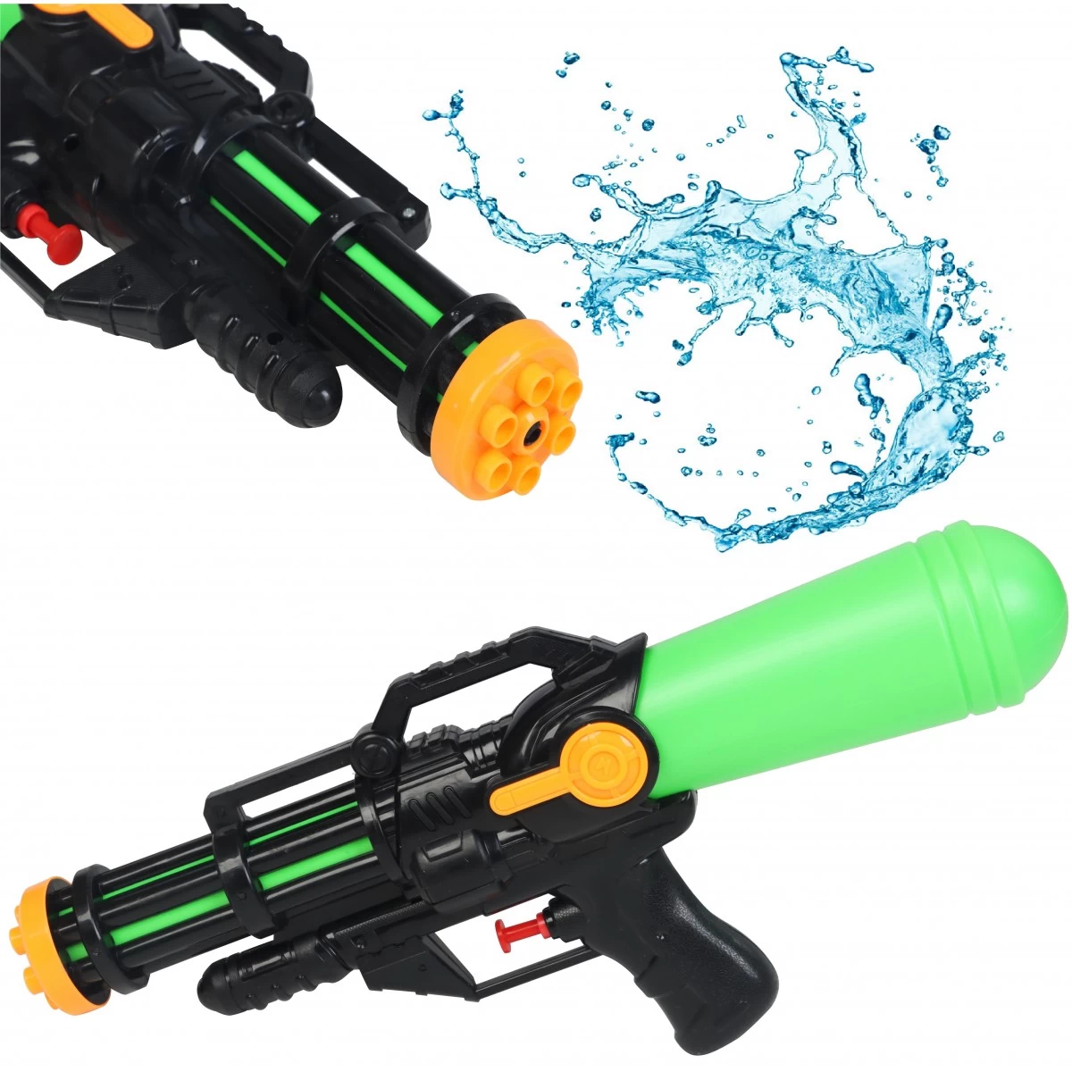 Vandens Pistoletas 32.5x14x5cm 240ml Juodas Enero Toys