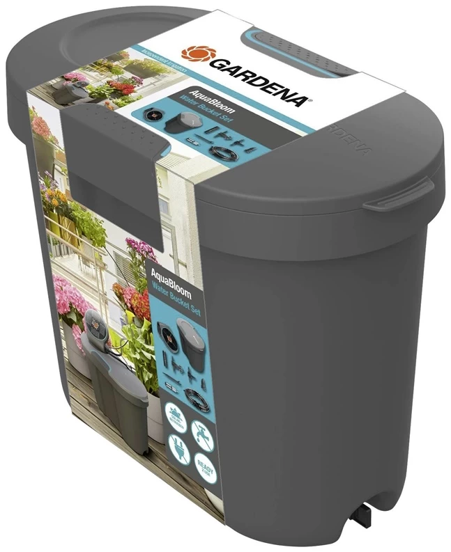 Vandens talpykla Gardena AquaBloom Solar Irrigation 10,5 l