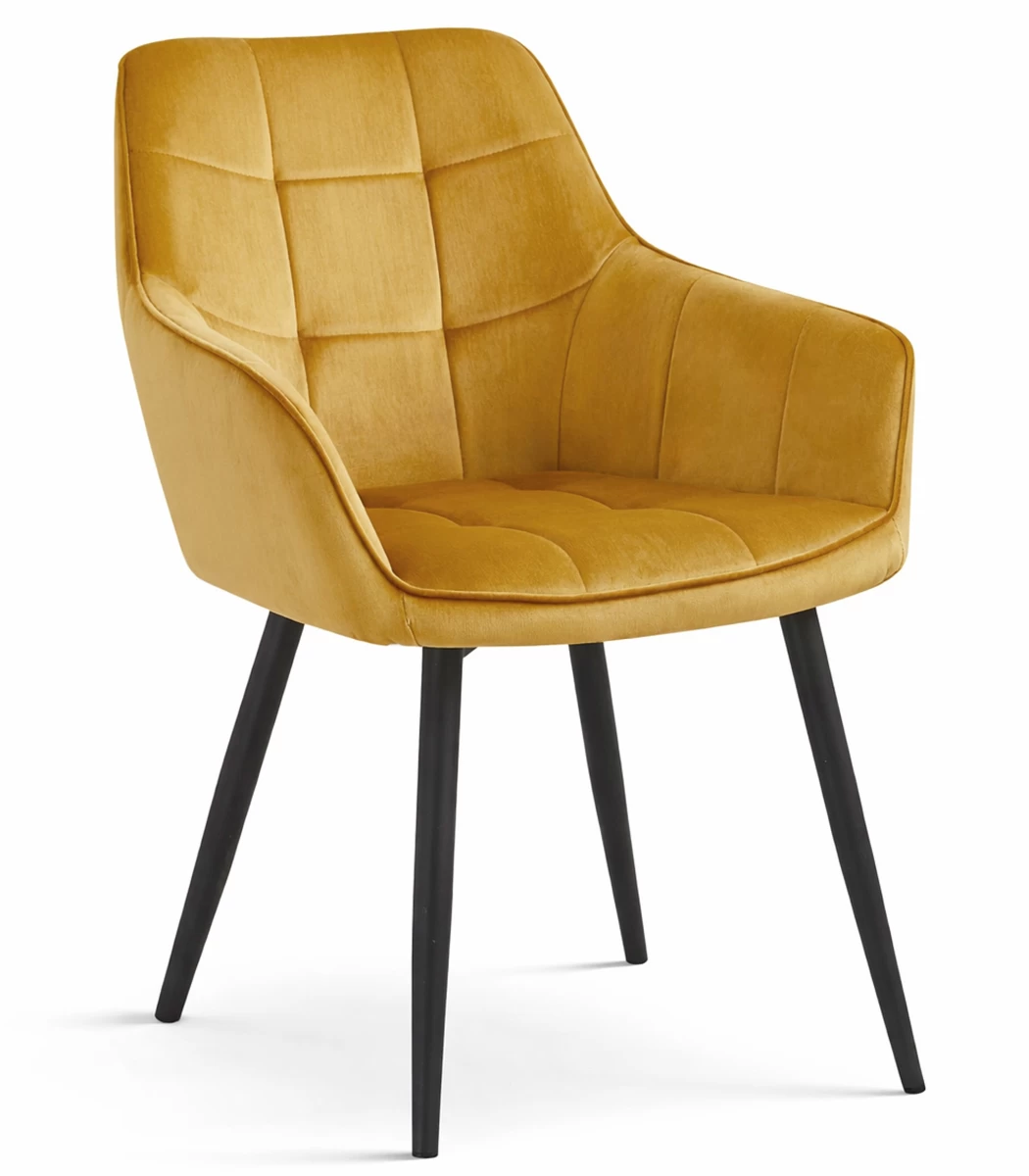 Varsi Kėdė - Kario Aksomas / Juodos Kojos X 1