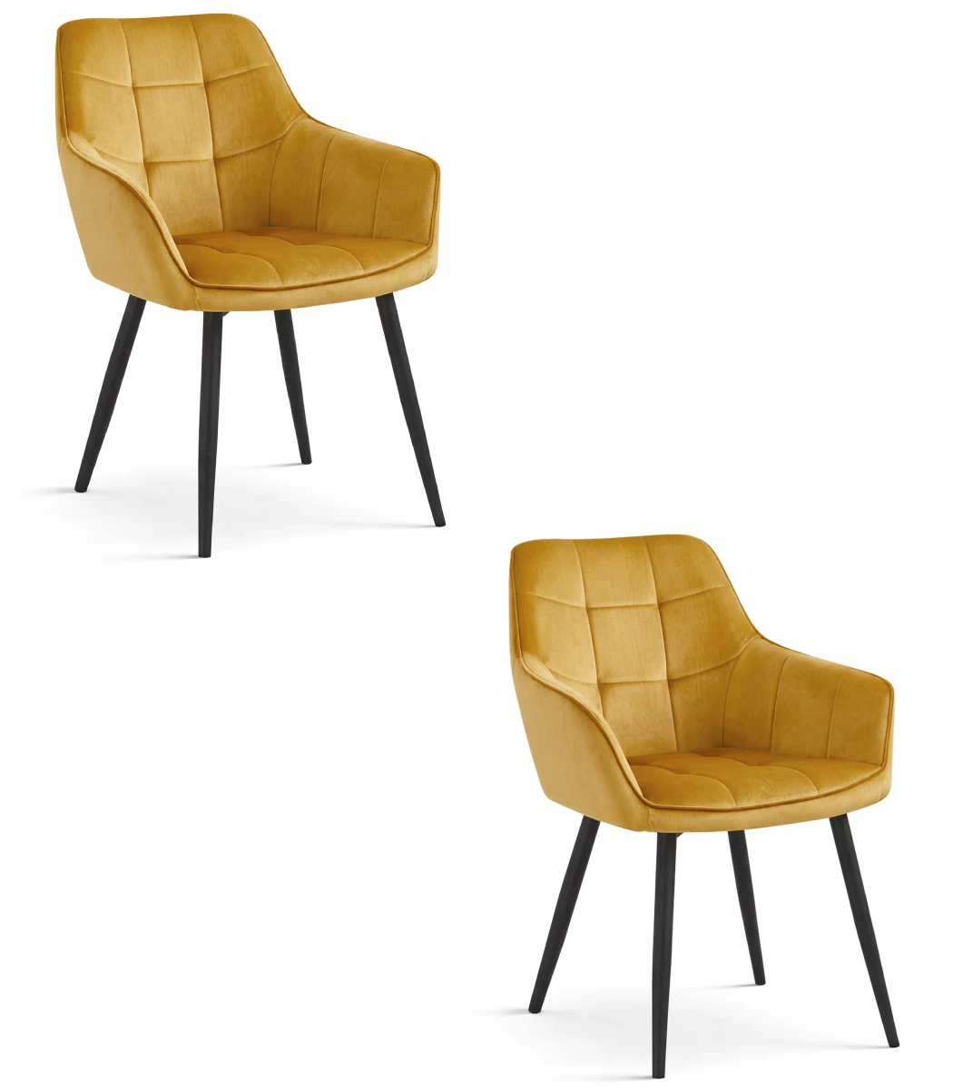 Varsi Kėdė - Kario Aksomas / Juodos Kojos X 2