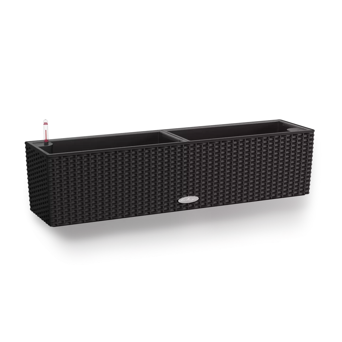 Vazonas Lechuza BALCONERA Cottage 80 grafito juoda, 15619