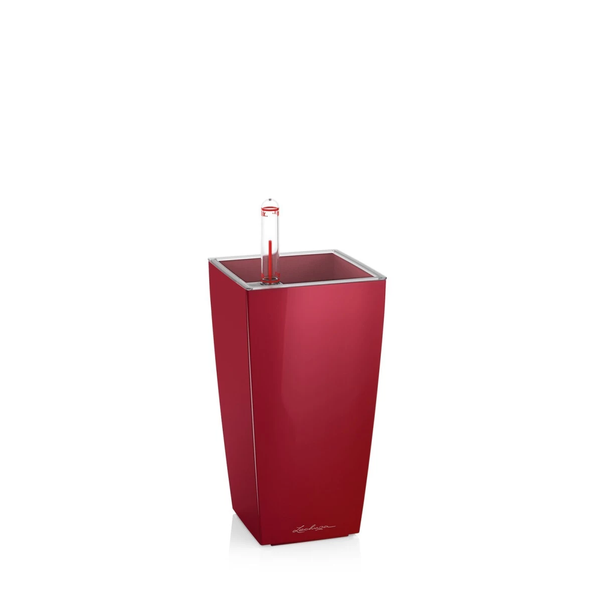 Vazonas Lechuza Mini-Cubi Premium, scarlet red, 18121
