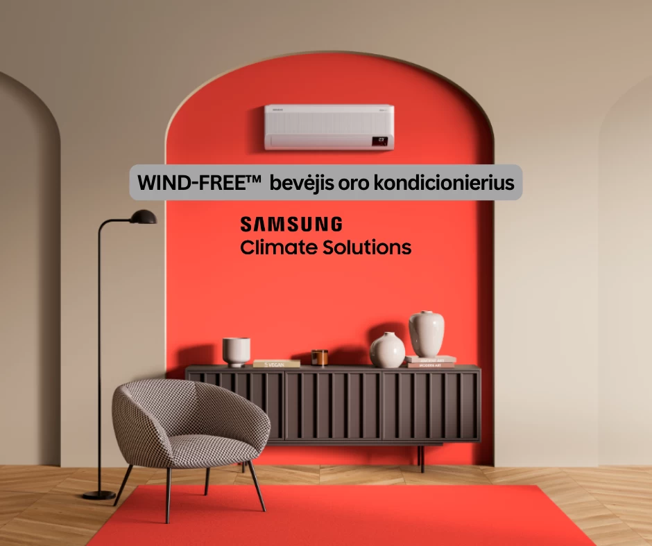 Samsung WIND-FREE™  bevėjis oro kondicionierius