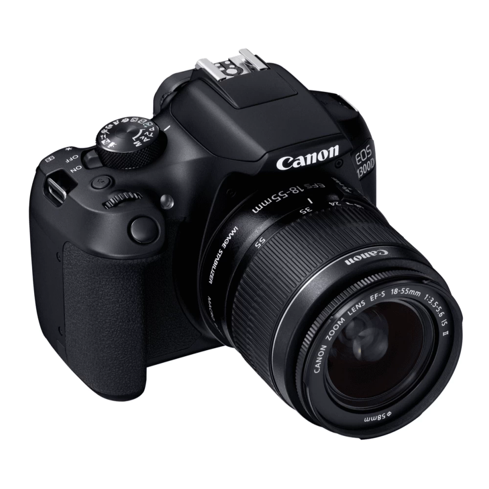 Veidrodinis Fotoaparatas Canon EOS 1300D EF-S 18-55 IS ll Kit (Ekspozicinė prekė)