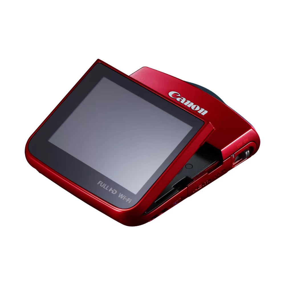 Veiksmo kamera Canon Legria mini, raudona (Ekspozicinė prekė)