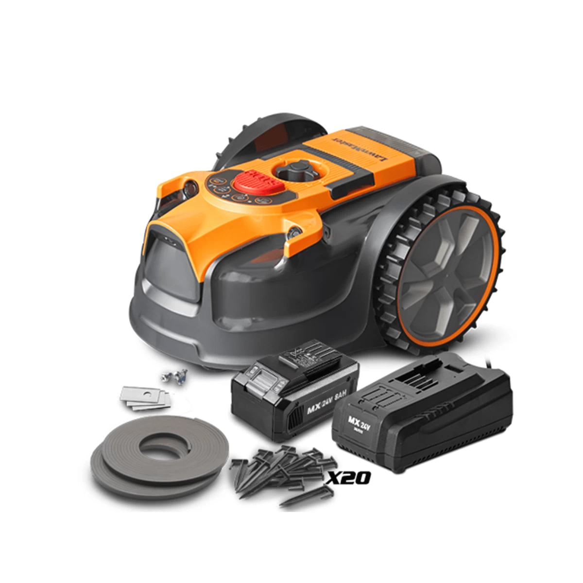 Vejos pjovimo robotas Lawnmaster 24 V, 8 Ah, 400m2
