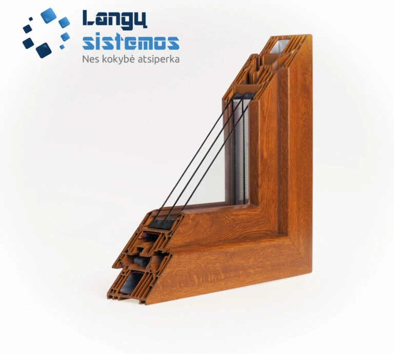 Plastikinės durys: Veka SoftLine 82 (A++ klasė) Plastikinės durys: Veka SoftLine 82 (A++ klasė)