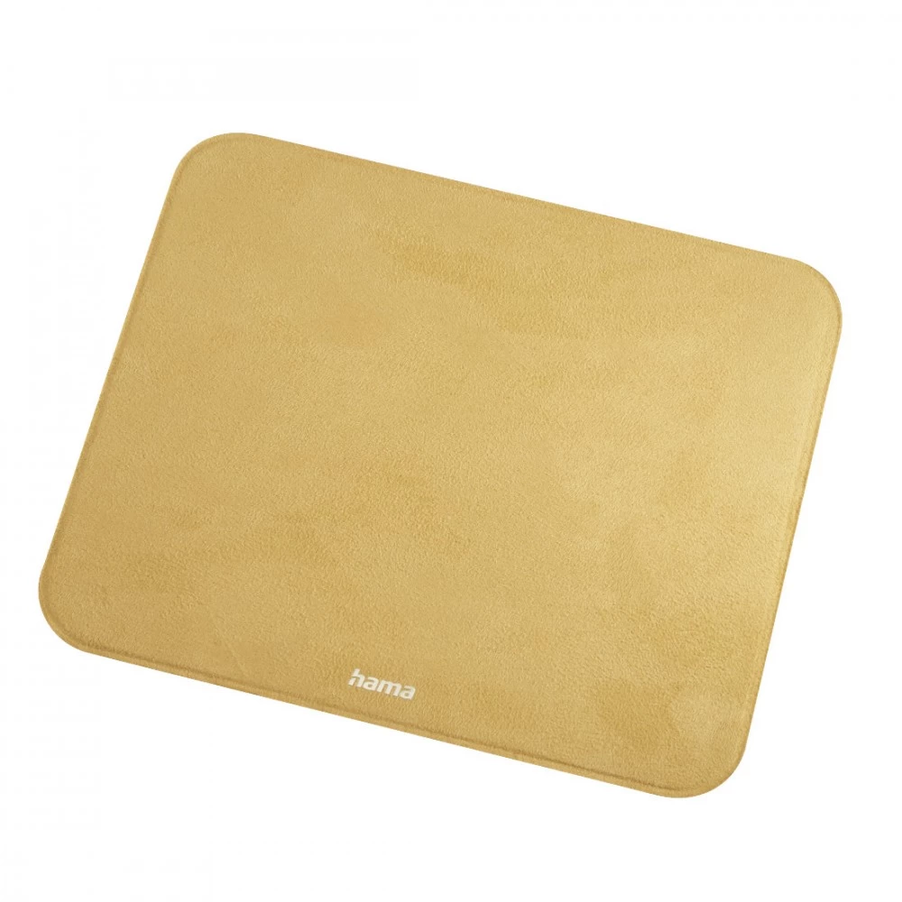 Velvet mouse pad Hama    mustard yellow