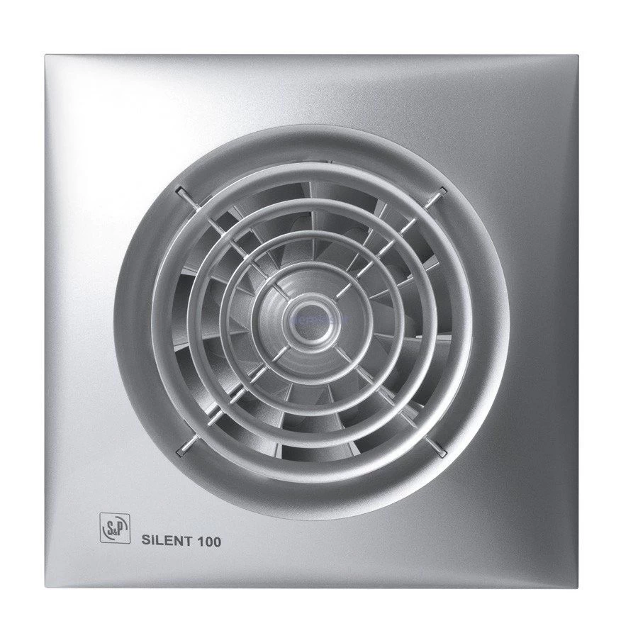 Ventiliatorius SOLER&amp;PALAU SILENT-100 CZ SILVER, 5210415500