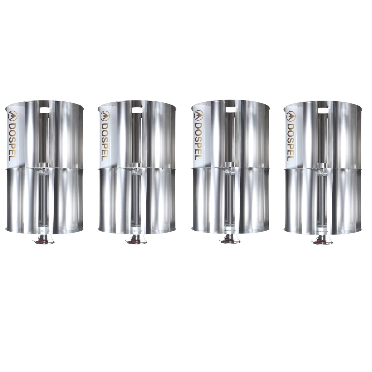 Vertikali vėjo jėgainė Dospel Dragon 6000 4x1500 W