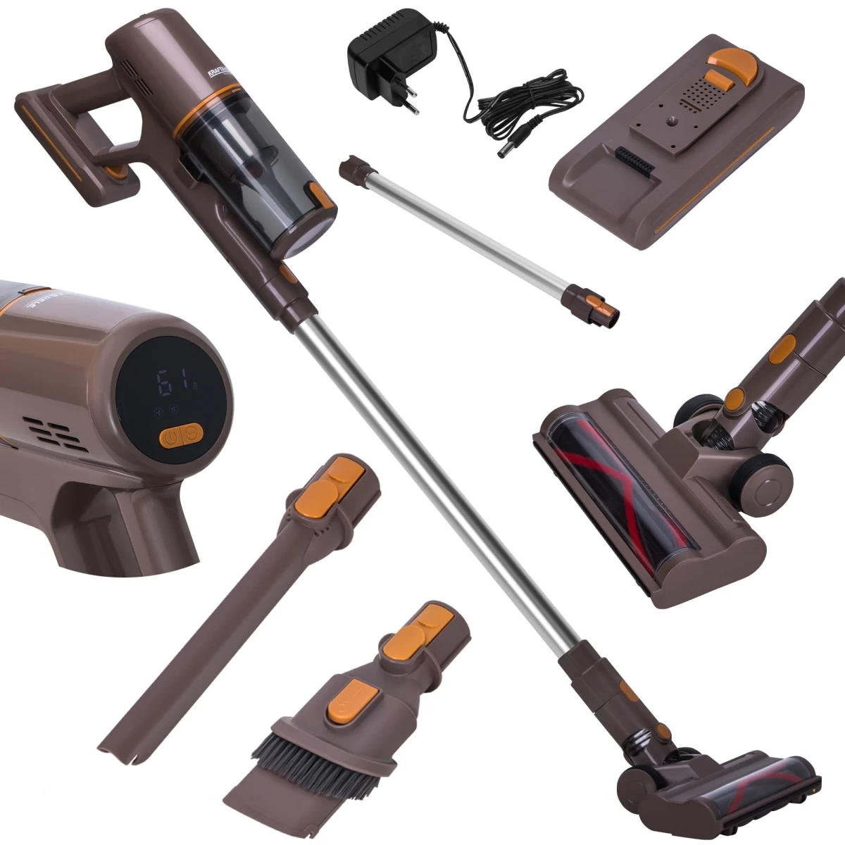 VERTIKALUS DULKIŲ SIURBLYS 25.2V 2500mAh KD5166