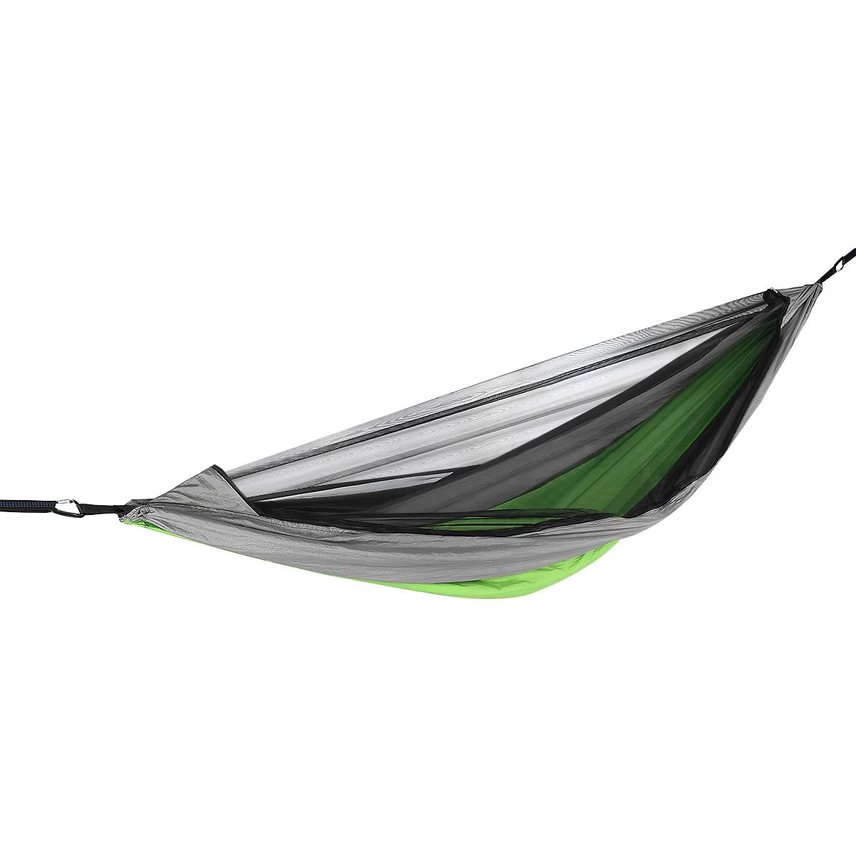 Vėsus 2 Asmenų Turistinis Hammakas 300x140 Cm Su Nuimamu Moskiteriu