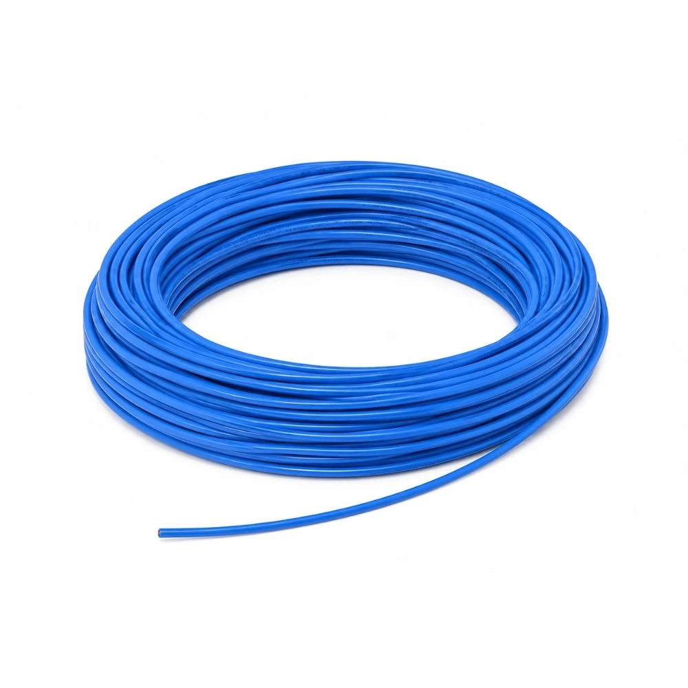Viengyslis elektros laidas AV 1,5 mm², mėlynas