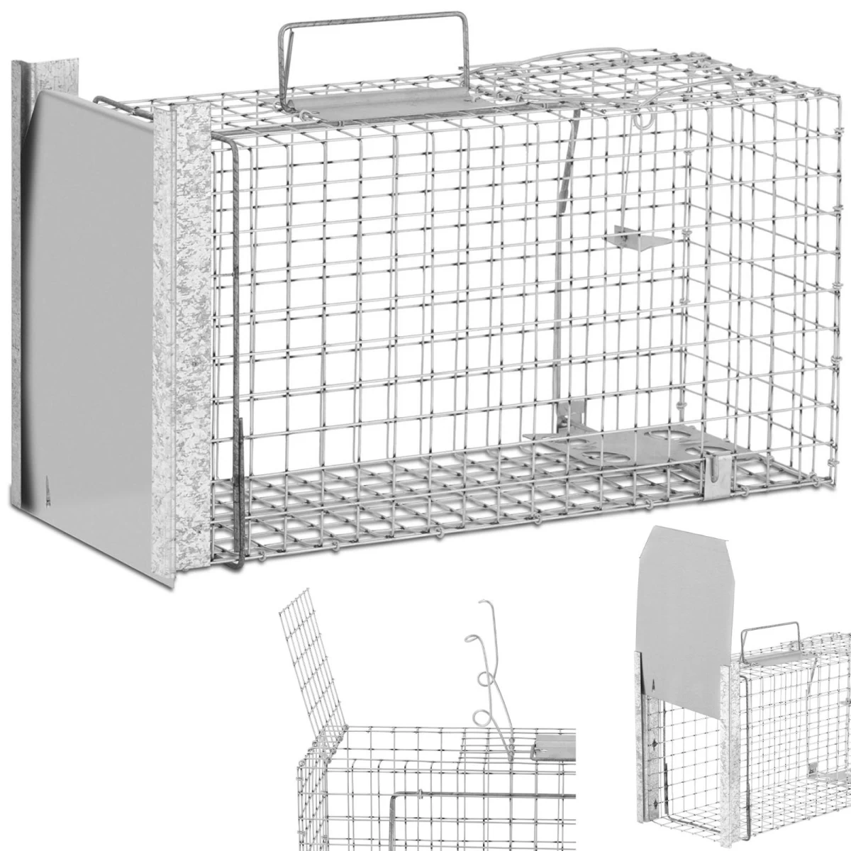 Vienpusė žiurkių Gaudyklė 500x200x270 Mm Kit Vienpusė žiurkių Gaudyklė 500x200x270 Mm Kit