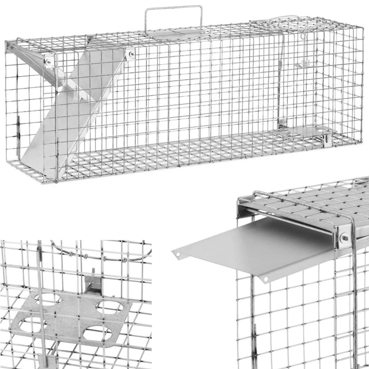 Vienpusė žiurkių Gaudyklė 820x200x270 Mm Kit Vienpusė žiurkių Gaudyklė 820x200x270 Mm Kit