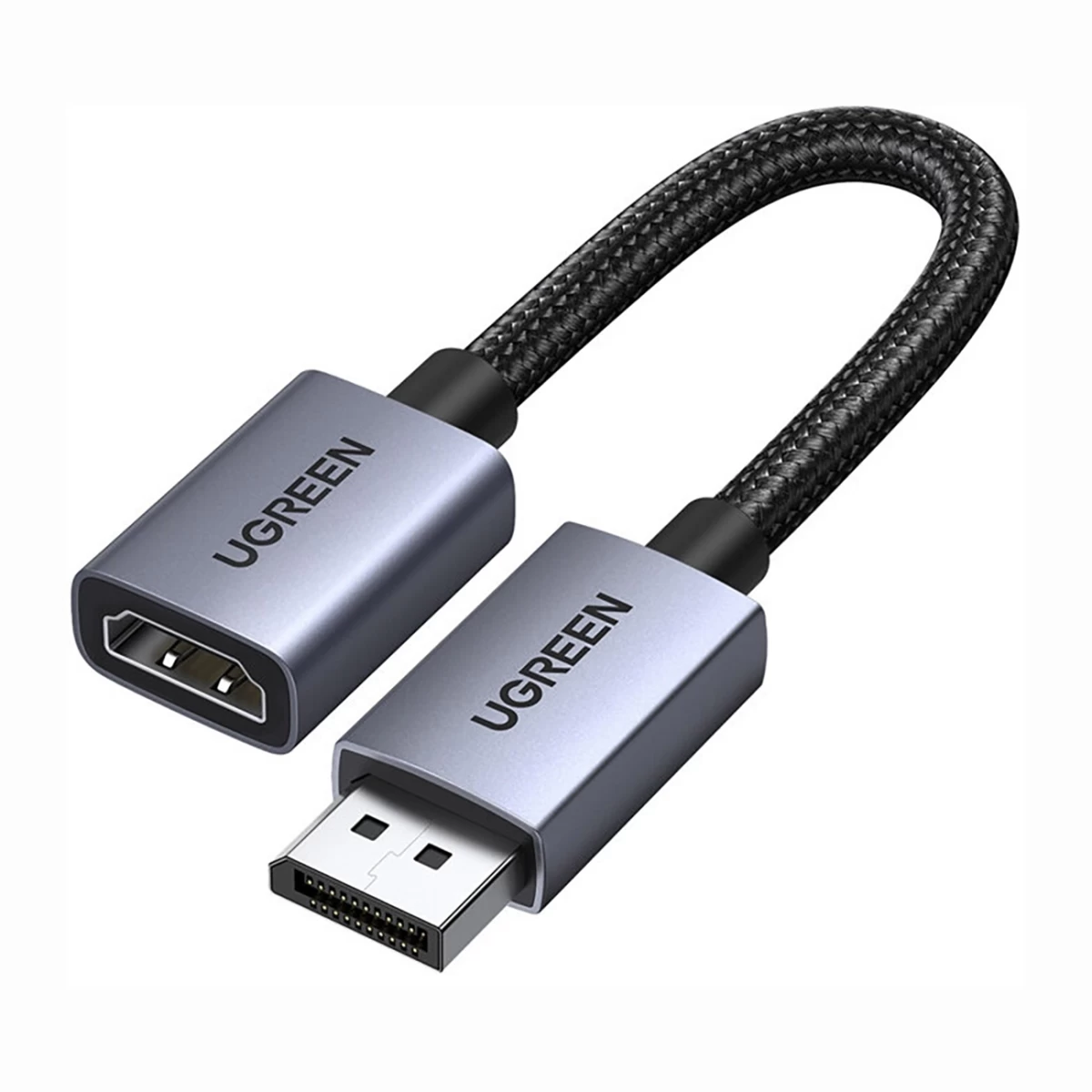 Vienpusis Adapteris displayport - Hdmi 4k 30hz - Juodas