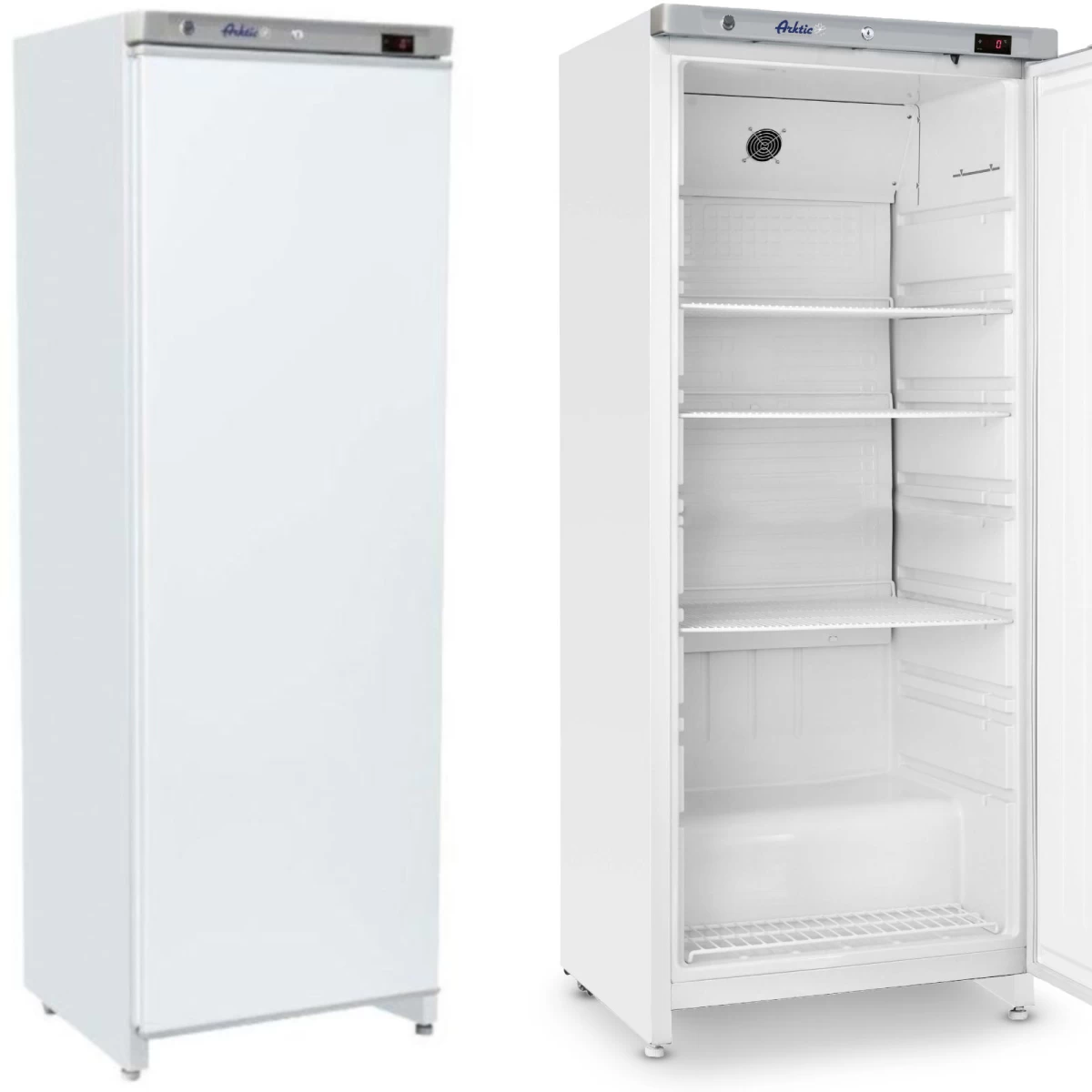 Vienų Durų šaldymo 600 L 0-8c 193 W budget Line Plieno Spinta - Hendi 236048