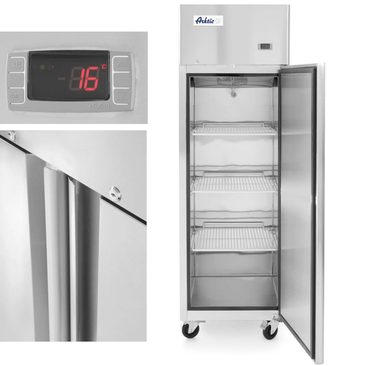Vienų Durų šaldytuvas profi Line 410l - Hendi 233108