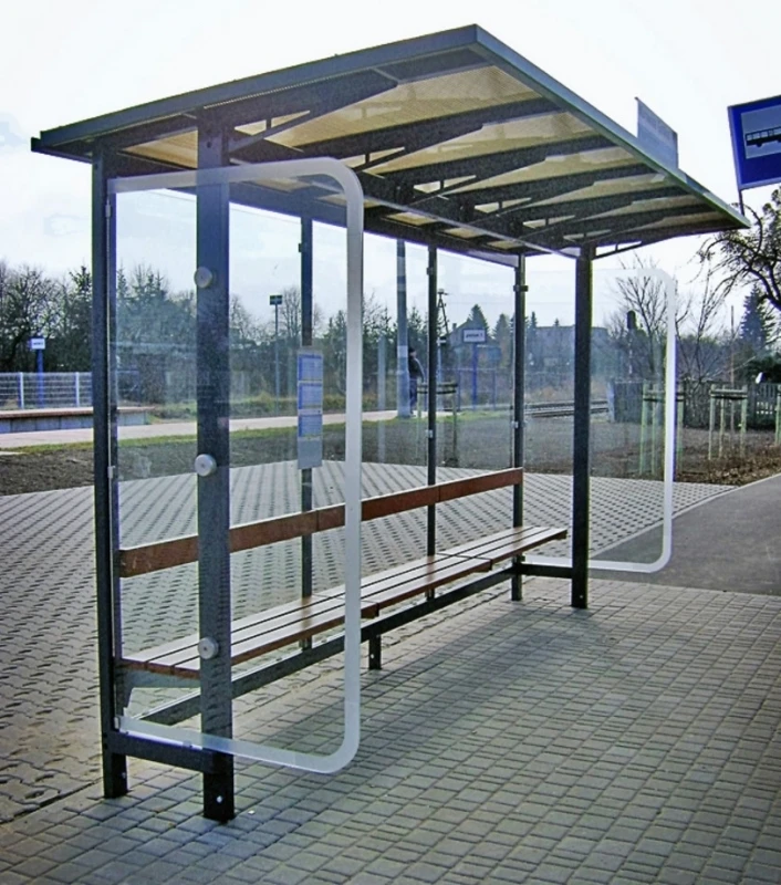 Viešojo transporto laukimo paviljonai-stotelės