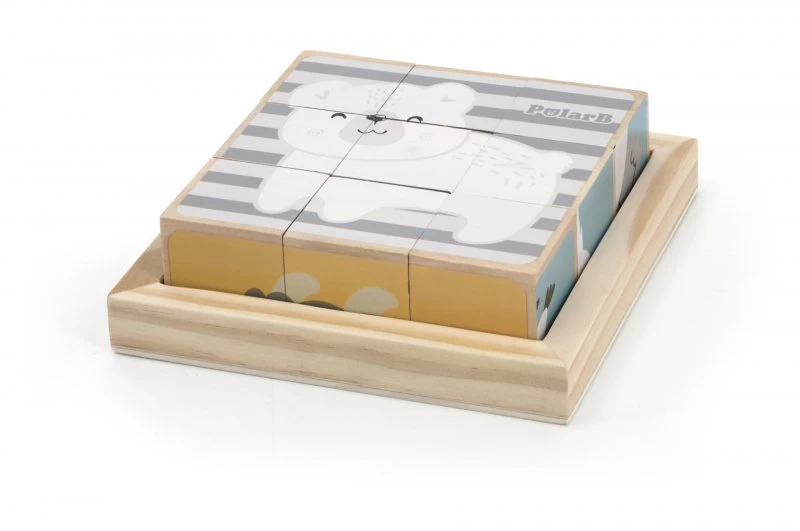 Viga 44024 Polarb Dėlionės Kubeliai 9 Elementai