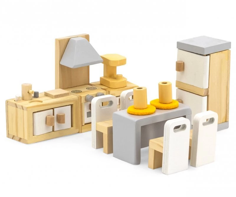 Viga 44038 Polarb Virtuvės Baldų Komplektas Su Valgomojo Stalu