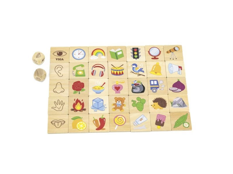 Viga 44507 Dėlionė - Rinkinys Pojūčiams Lavinti