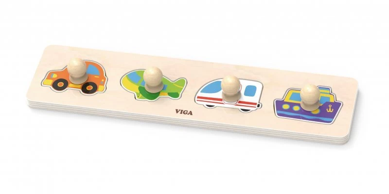 Viga 44534 Pirmoji Dėlionė Su Rankenomis - Transportavimo