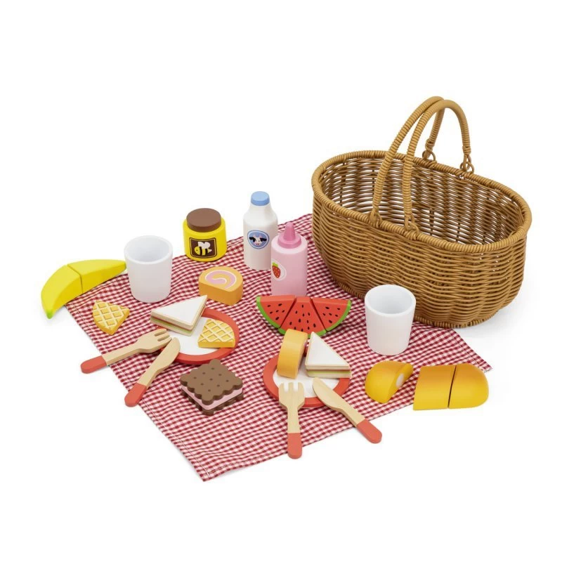 Viga 44676 Pikniko Rinkinys Su Krepšeliu