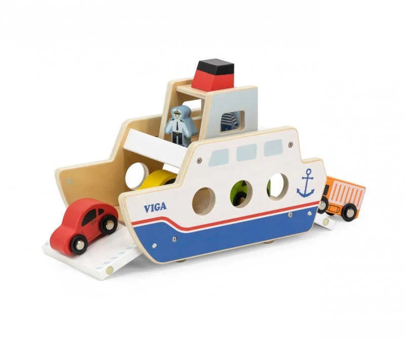 Viga 44684 Medinis Automobilinis Vežimėlis
