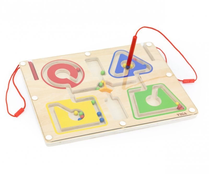 Viga 44746 Magnetinis Labirintas - Spalvų Ir Formų Rūšiavimas