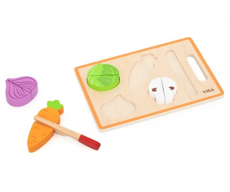 Viga 44790 Pjaustymo žaidimas - Spalvotos Daržovės
