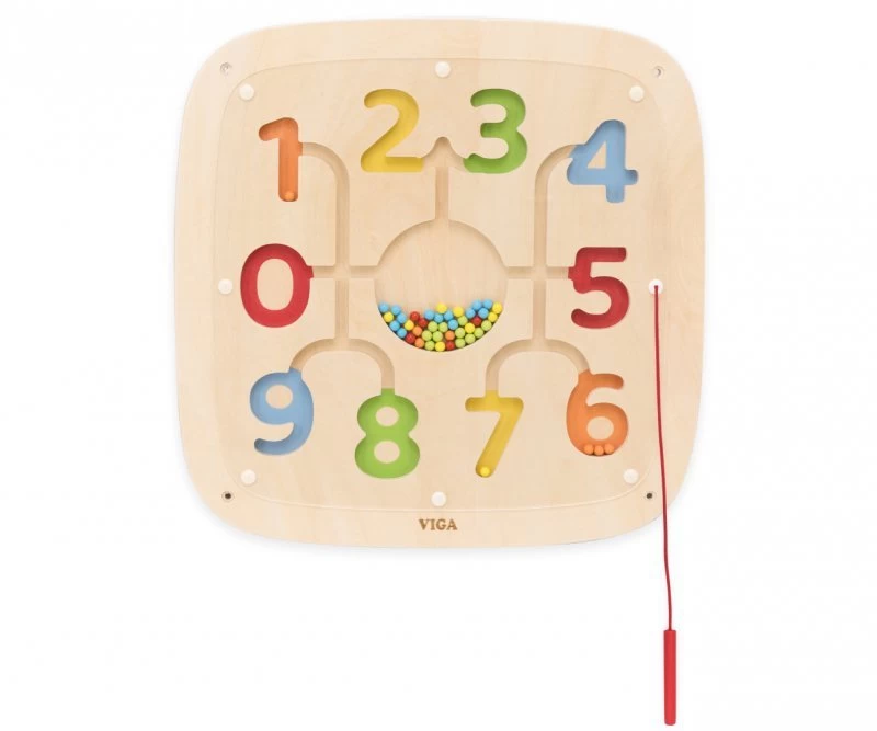 Viga 44811fsc Mokomoji Lenta - Magnetinės Linksmybės Su Skaičiais