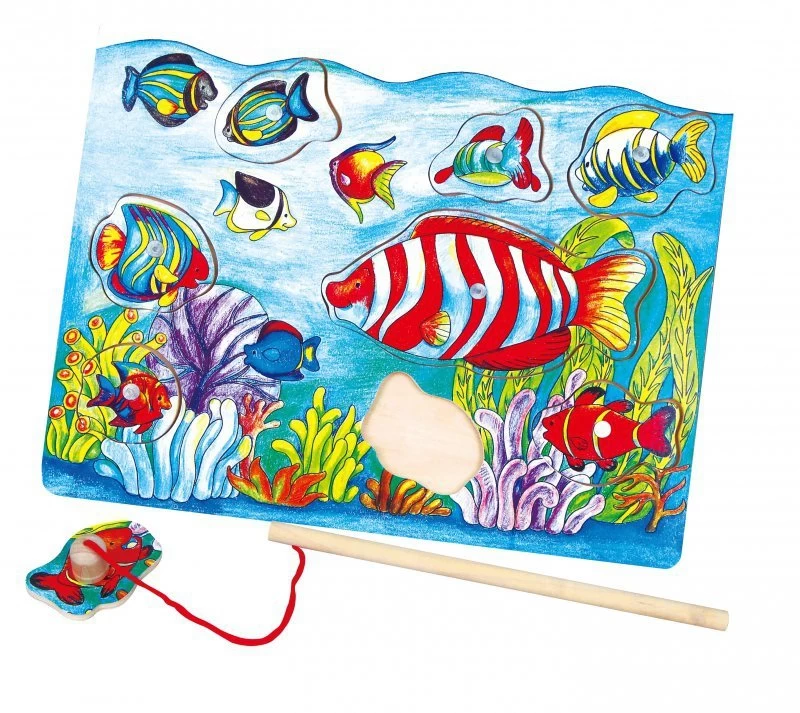 Viga 58423 Magnetinės Dėlionės - žuvies Gaudymas