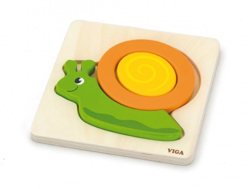 Viga 59931 Pirmoji Mažylio Dėlionė - Sraigė (dėžutė)