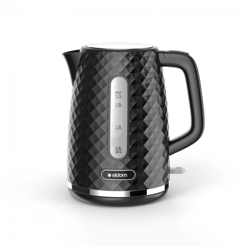 Virdulys Eldom C280c (1,7 L /2200 W / Juodai Sidabrinis )