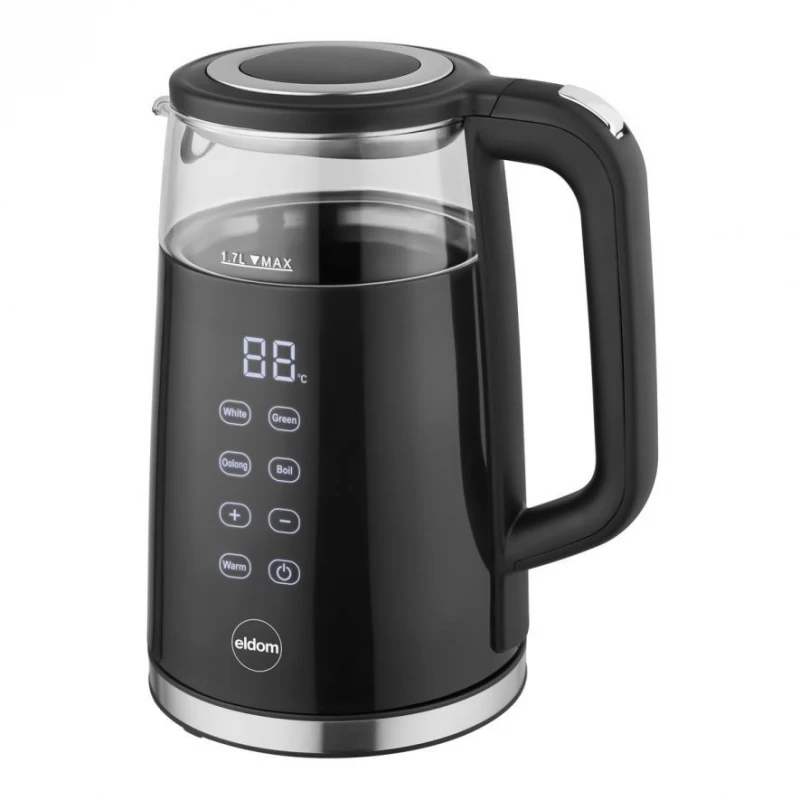 Virdulys Eldom C530 (1,7 L /2200 W / Juodai Skaidrus )