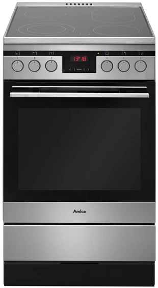 Virtuvė Su Keramine Kaitlente Amica Line 500 54838