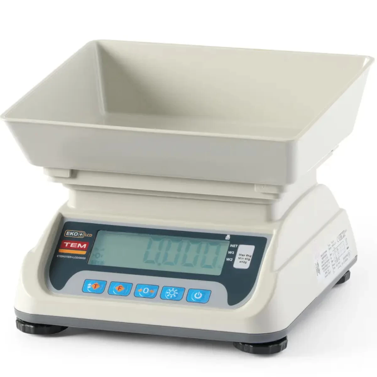 Virtuvinės Svarstyklės Su Legalizavimu M Serija Eco+ 3 Keptuvės 6 Kg Virtuvinės Svarstyklės Su Legalizavimu M Serija Eco+ 3 Keptuvės 6 Kg