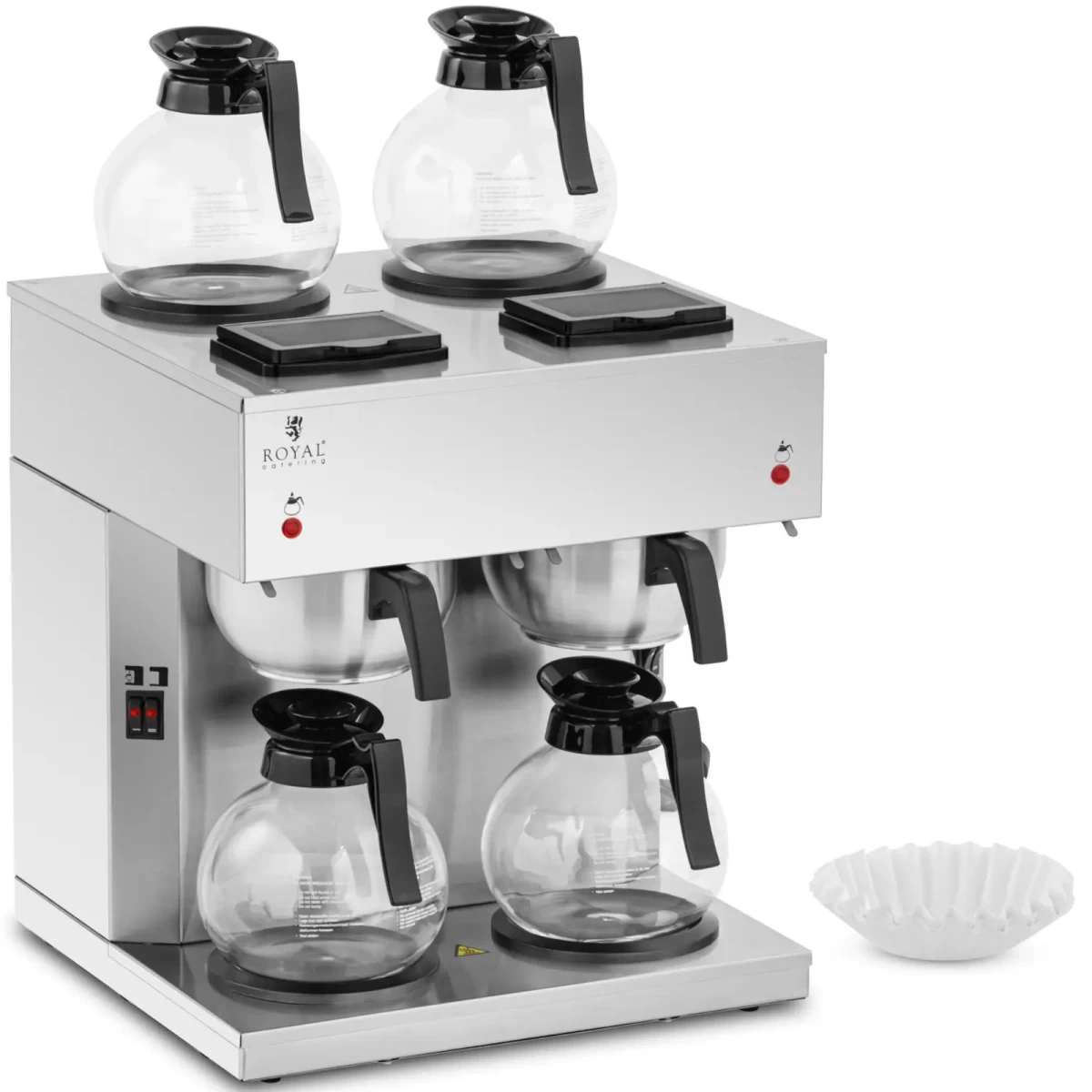 Virtuvinis Kavos Aparatas 4 Puodai 1,8 L 2 X 2020 W