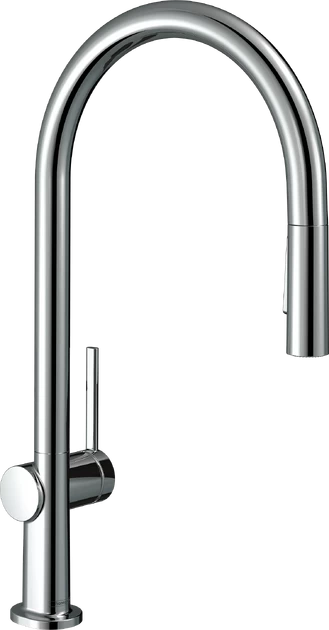 Virtuvinis maišytuvas HANSGROHE Talis M54 210, 2jet, su ištraukiamu dušeliu ir sBox, chromas, 72801000