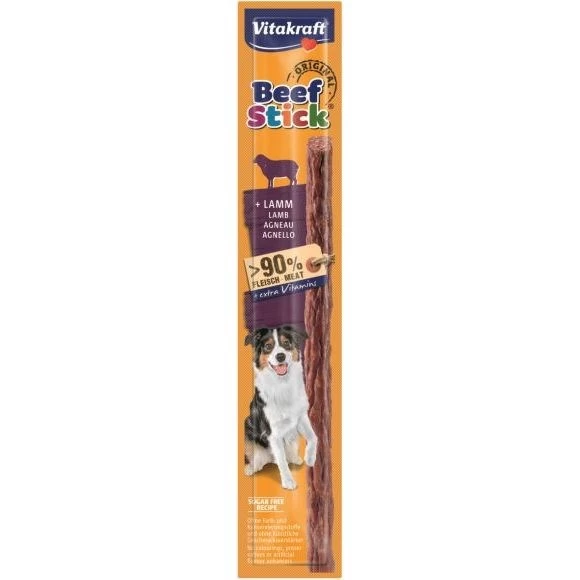 VITAKRAFT Beef Stick Lamb šunų skanėstas, 12g